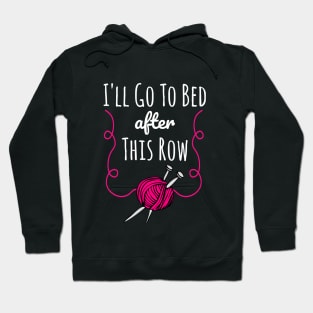 Funny Knitting, Cute Knitter Saying, Love to Knit Hoodie